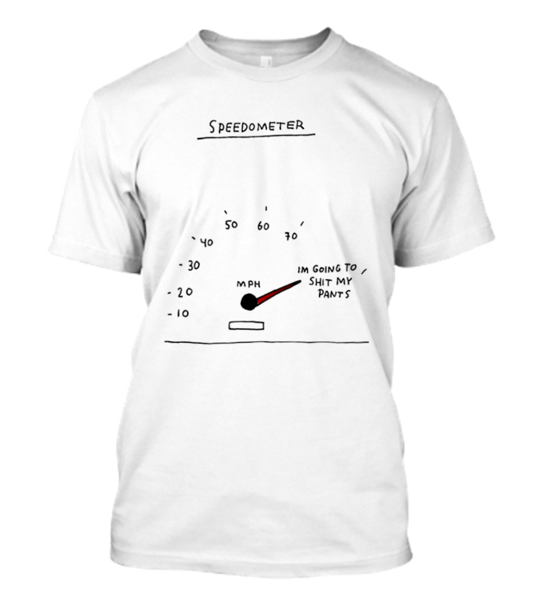 Speedometer MPH I'm Going To Shit My Pants T-Shirt