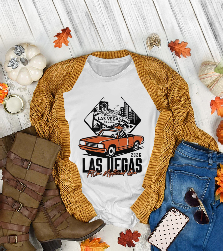 Las Vegas 2026 Duck Driving Convertible Flom Mythical Lan T-Shirt