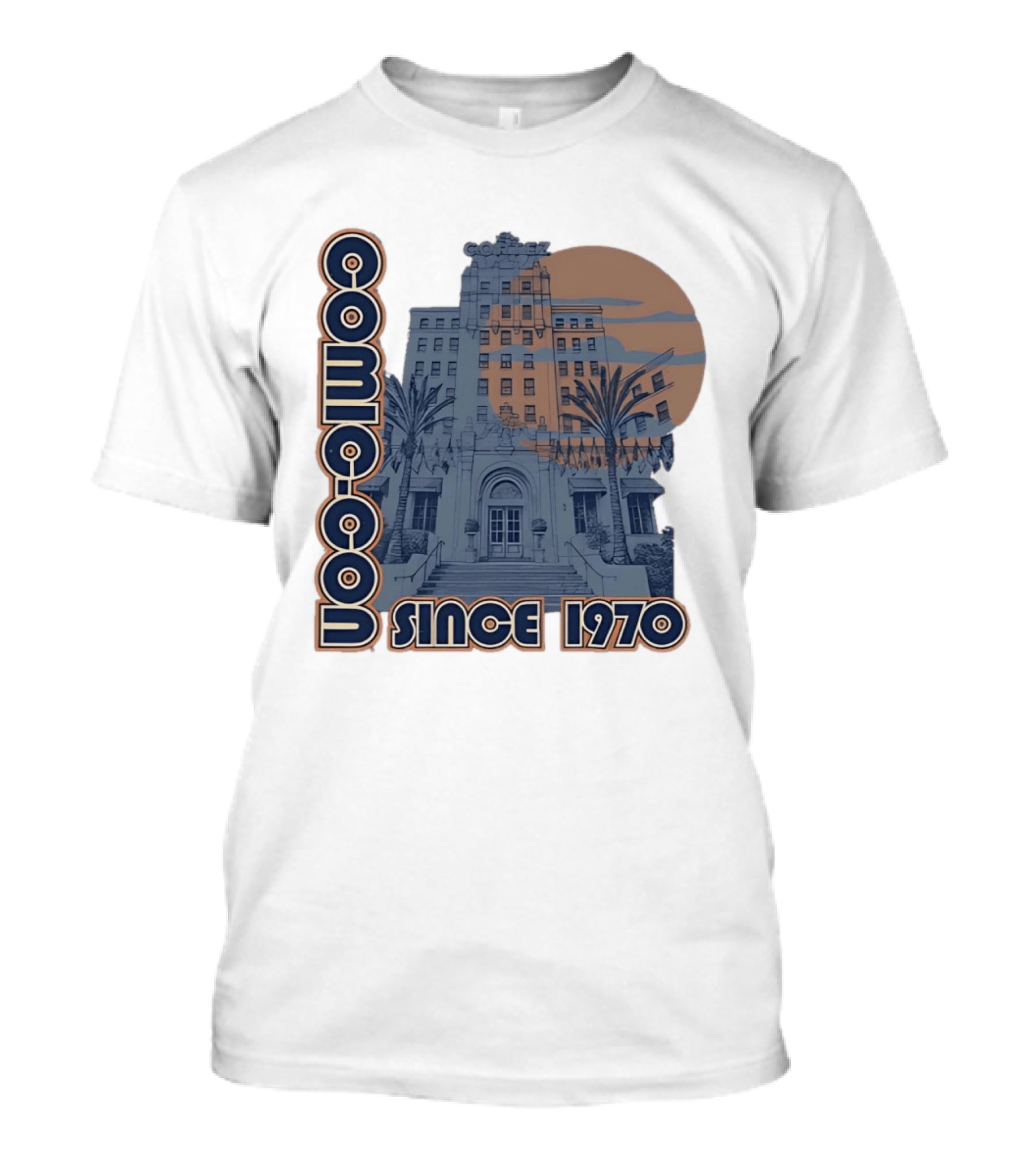 El Cortez Hotel Comic Con Since 1970 Urban Skyline T-Shirt