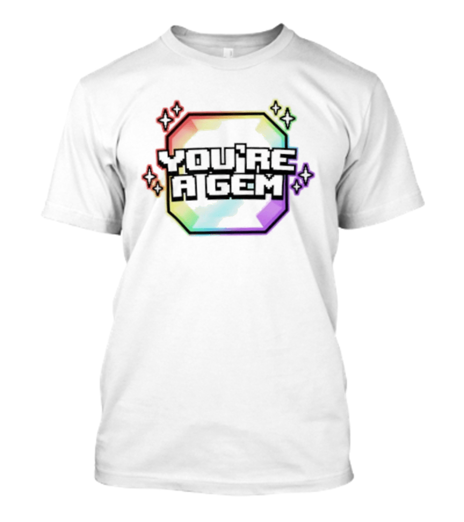 You're A Gem Emidivergent Pride Stars Rainbow T-Shirt
