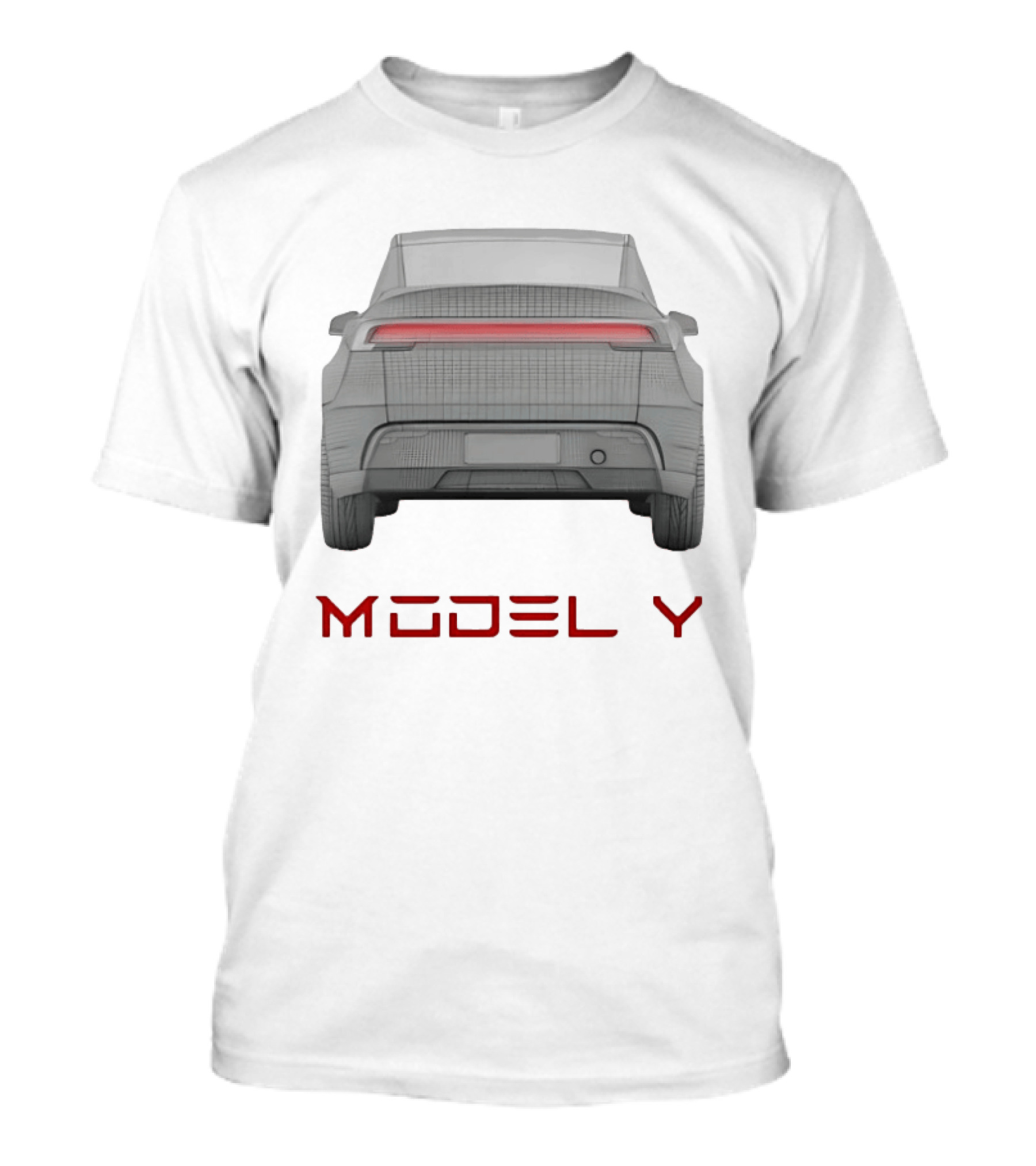 Model Y Tesla Electric Vehicle Car Automotive T-Shirt