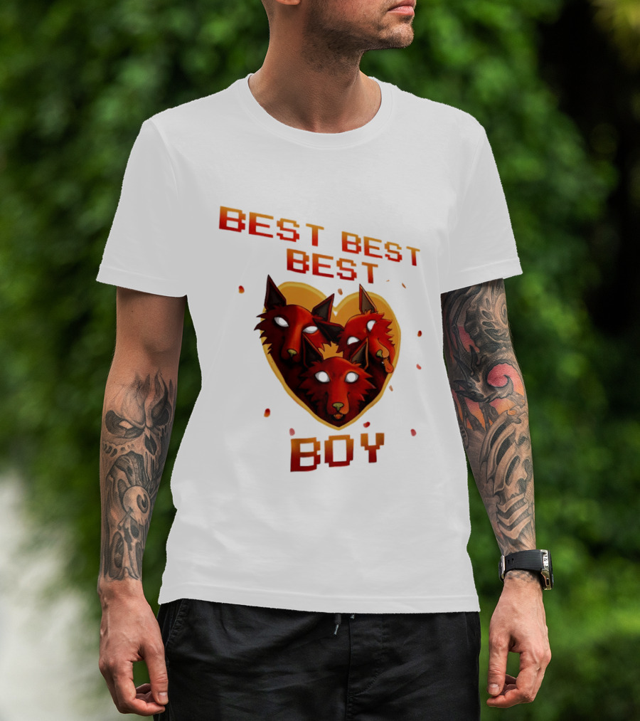 BEST BEST BEST BOY Fox Trio T-Shirt