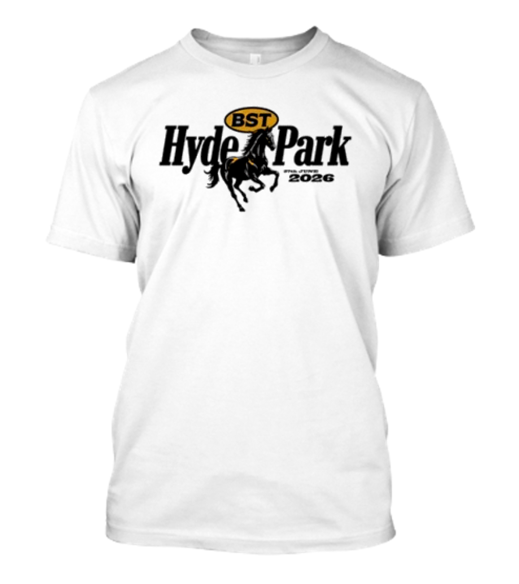 Garth Brooks BST Hyde Park 2026 Event Featuring Iconic Horse T-Shirt