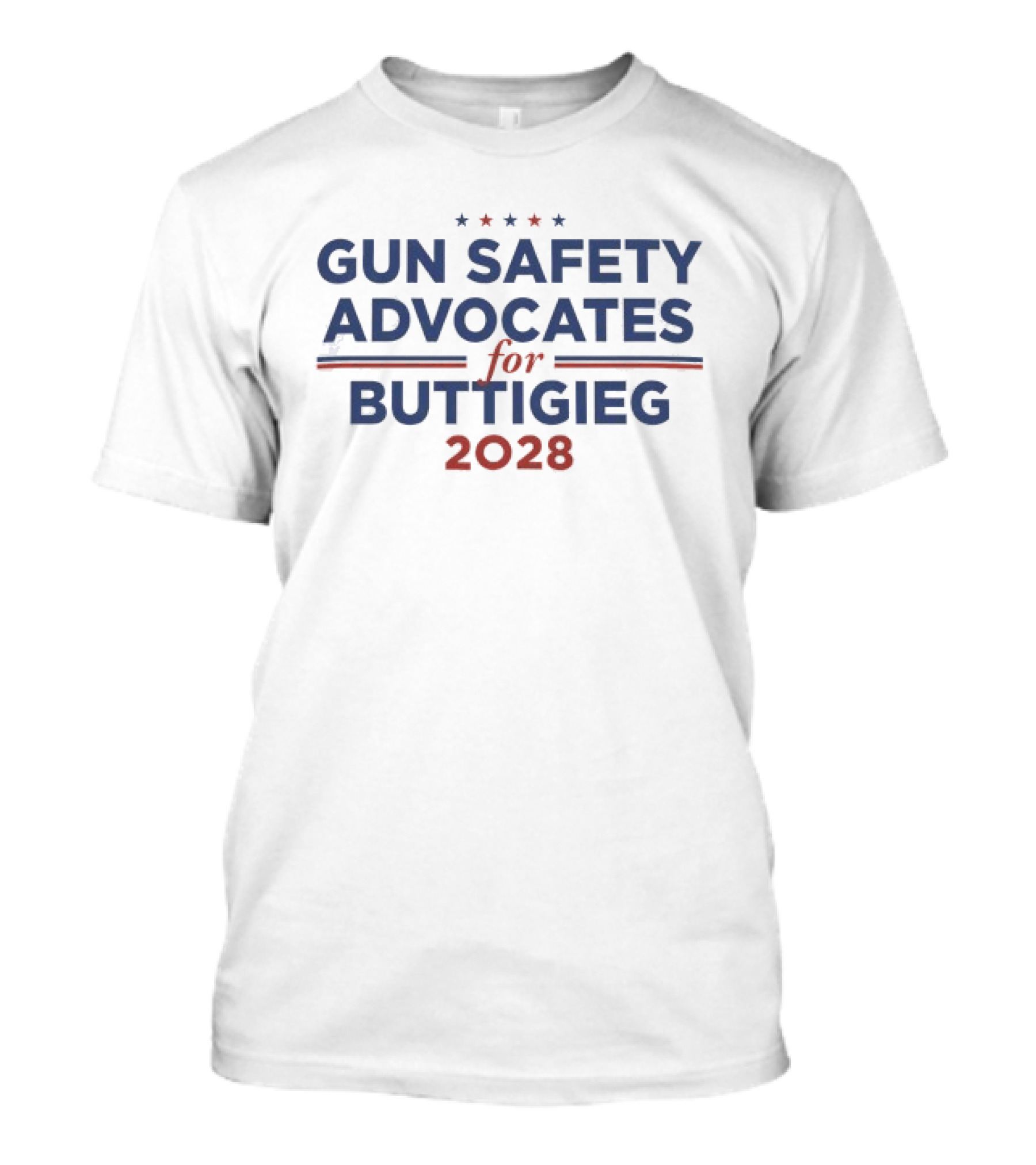 Gun Safety Advocates For Buttigieg 2028 T-Shirt