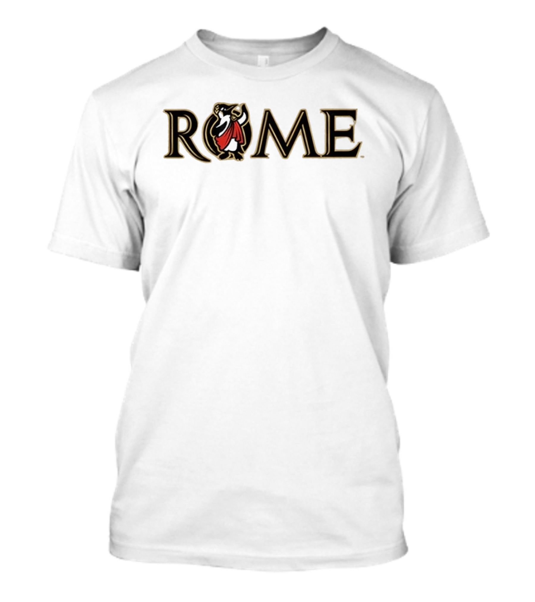 Rome Penguin Animal Gladiator T-Shirt