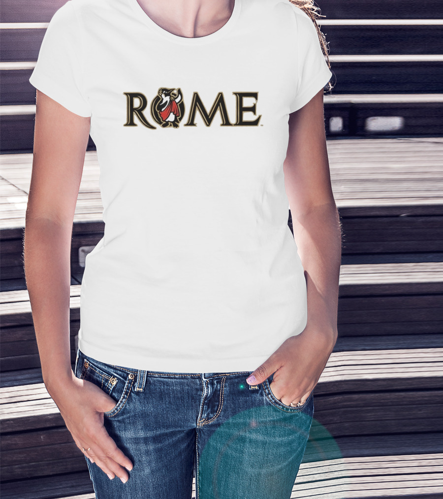 Rome Penguin Animal Gladiator T-Shirt