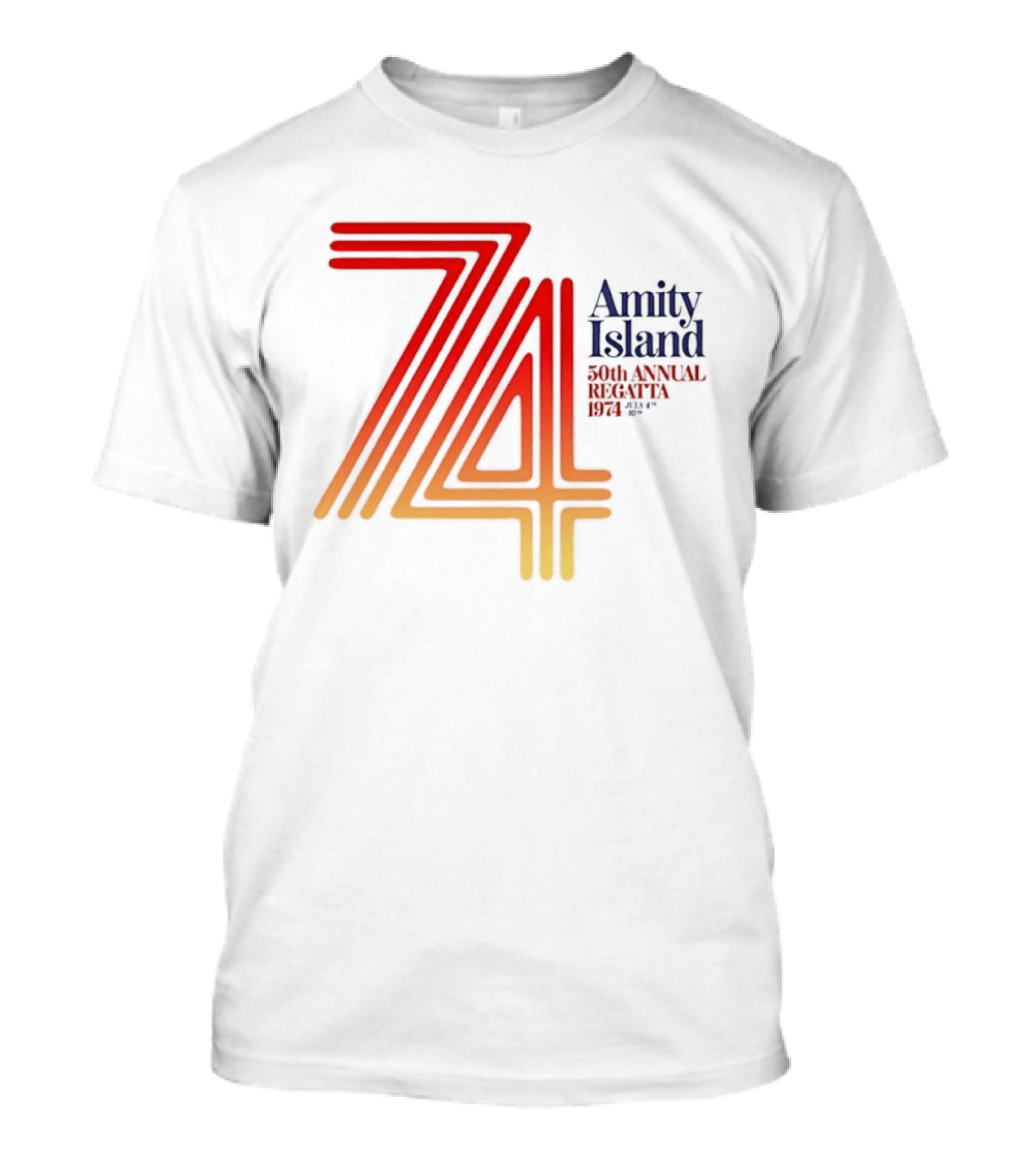 Amity Island 50th Annual Regatta 1974 T-Shirt