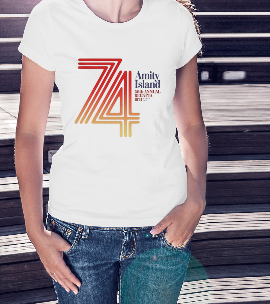 Amity Island 50th Annual Regatta 1974 T-Shirt