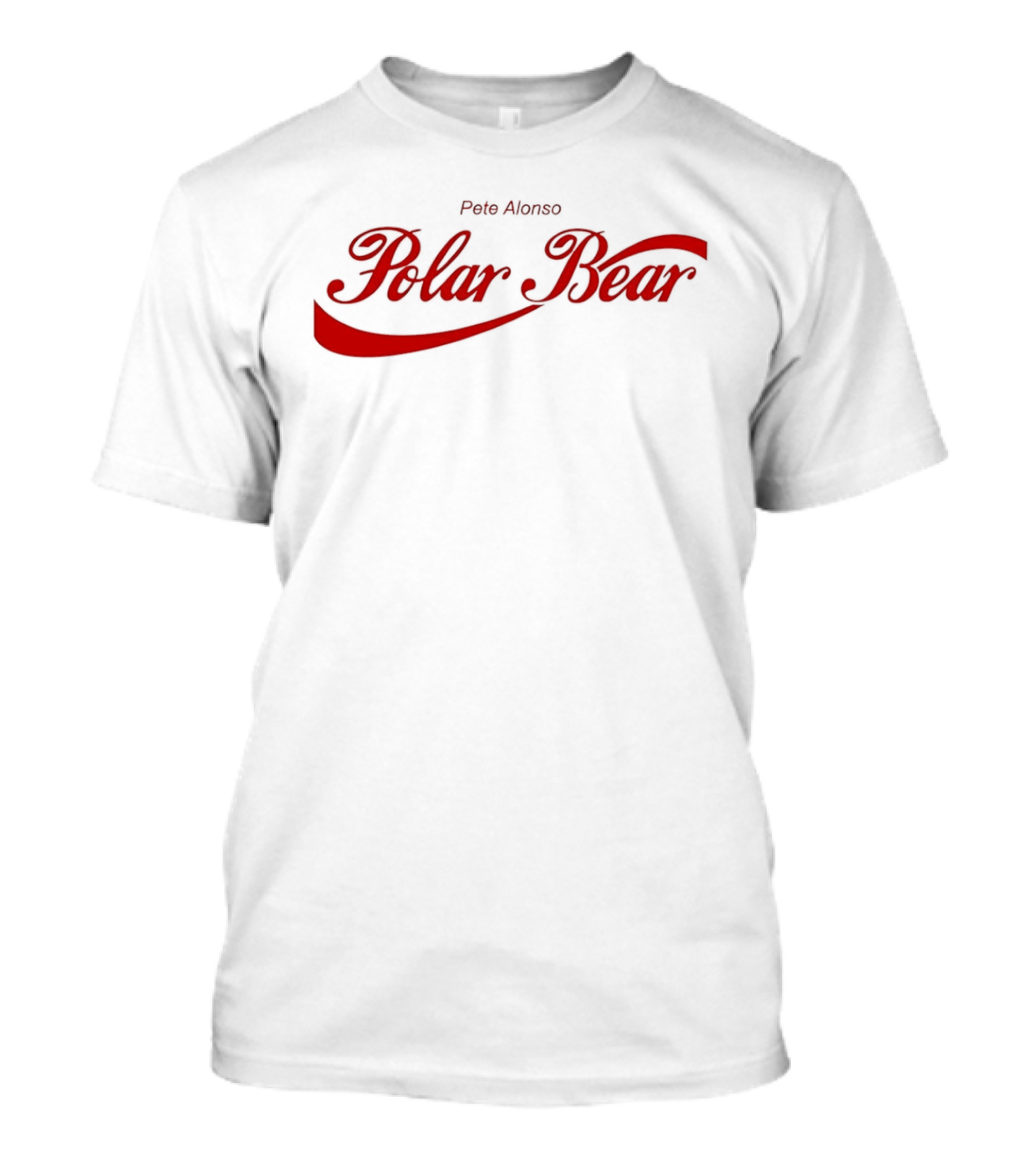 Pete Alonso Polar Bear Coca Cola Style Orioles T-Shirt