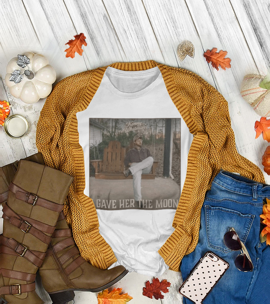 Kenny Whitmire I Gave Her The Moon Rustic Porch Scene T-Shirt