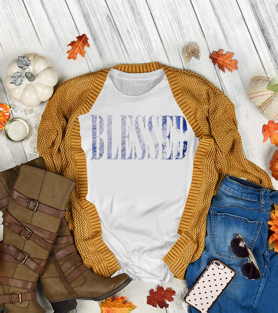 Russell Wilson Blessed Pittsburgh Steelers NFL Football Fan T-Shirt