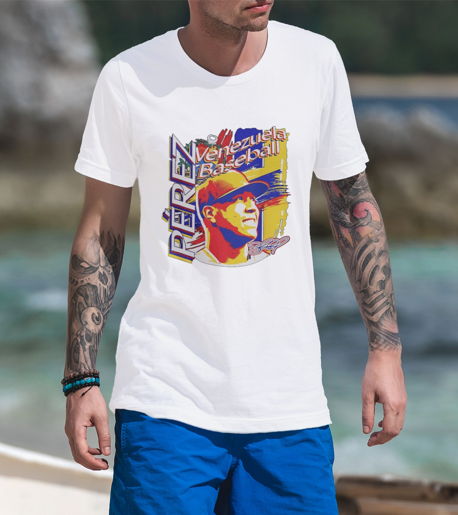 Perez Venezuela Baseball Salvador MLB International T-Shirt