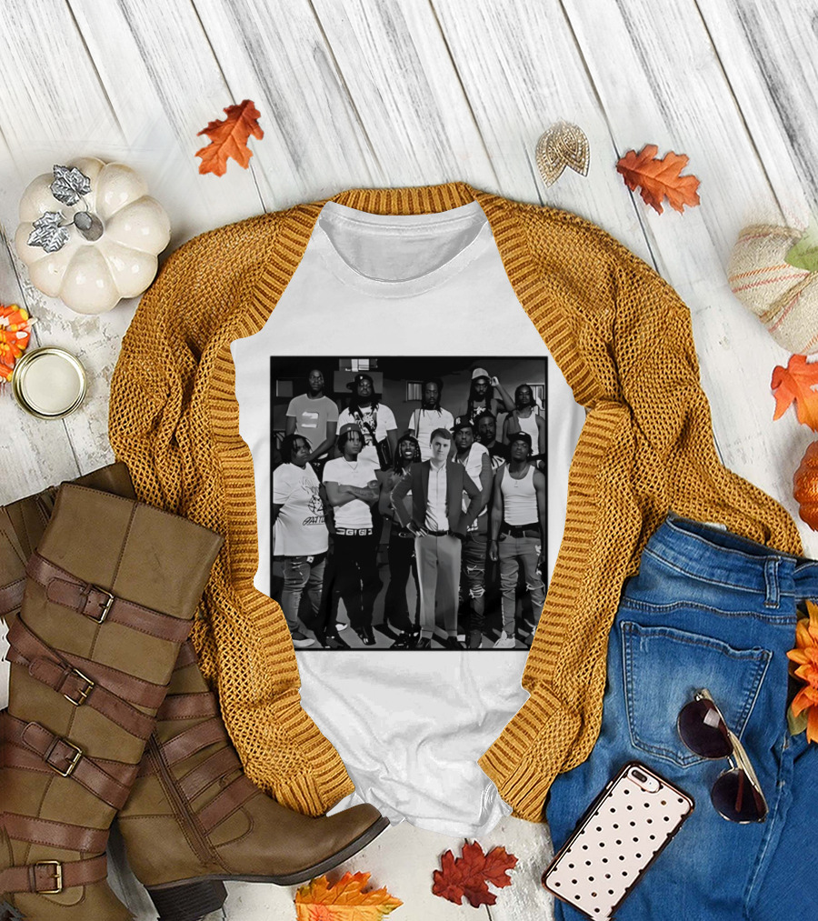 Group Photo Urban Streetwear Crew Team T-Shirt