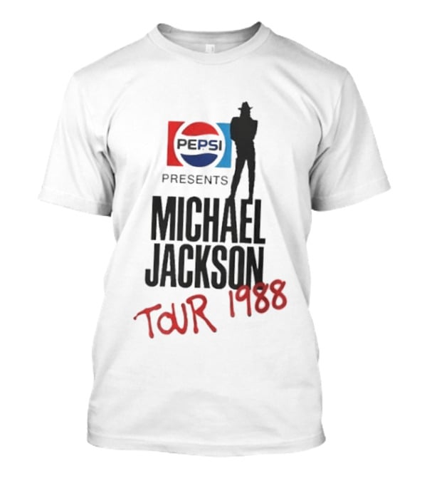 Pepsi Presents Michael Jackson Tour 1988 T-Shirt