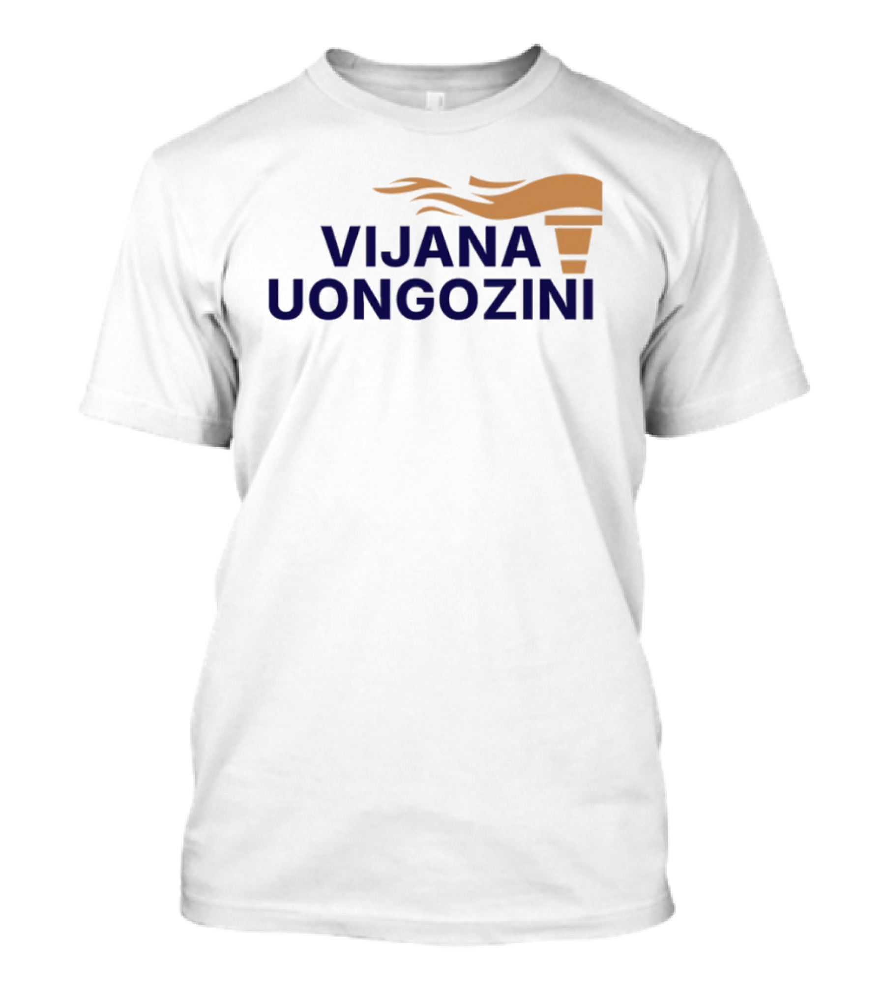 Vijana Uongozini Torch Symbol Edwin Sifuna Parliament Building T-Shirt