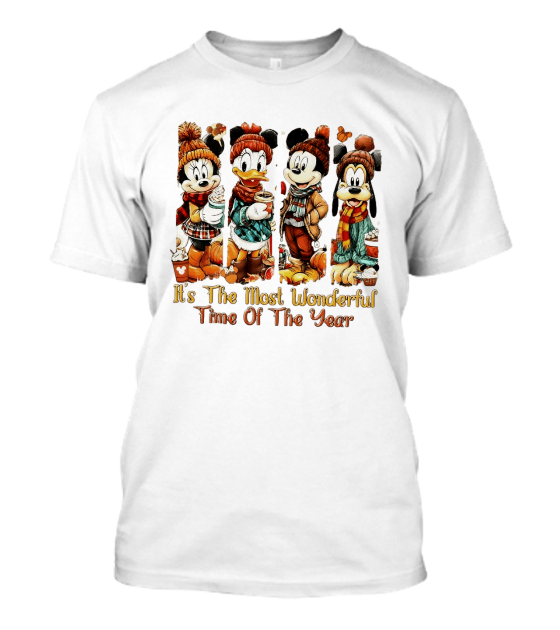 Mouse And Friends It's The Most Wonderful Time Of The Year Halloween Family Trip 2026 T-Shirt