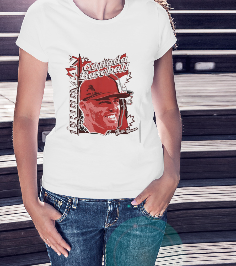 Freddie Freeman Canada Baseball MLB T-Shirt