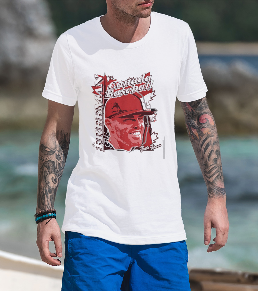 Freddie Freeman Canada Baseball MLB T-Shirt