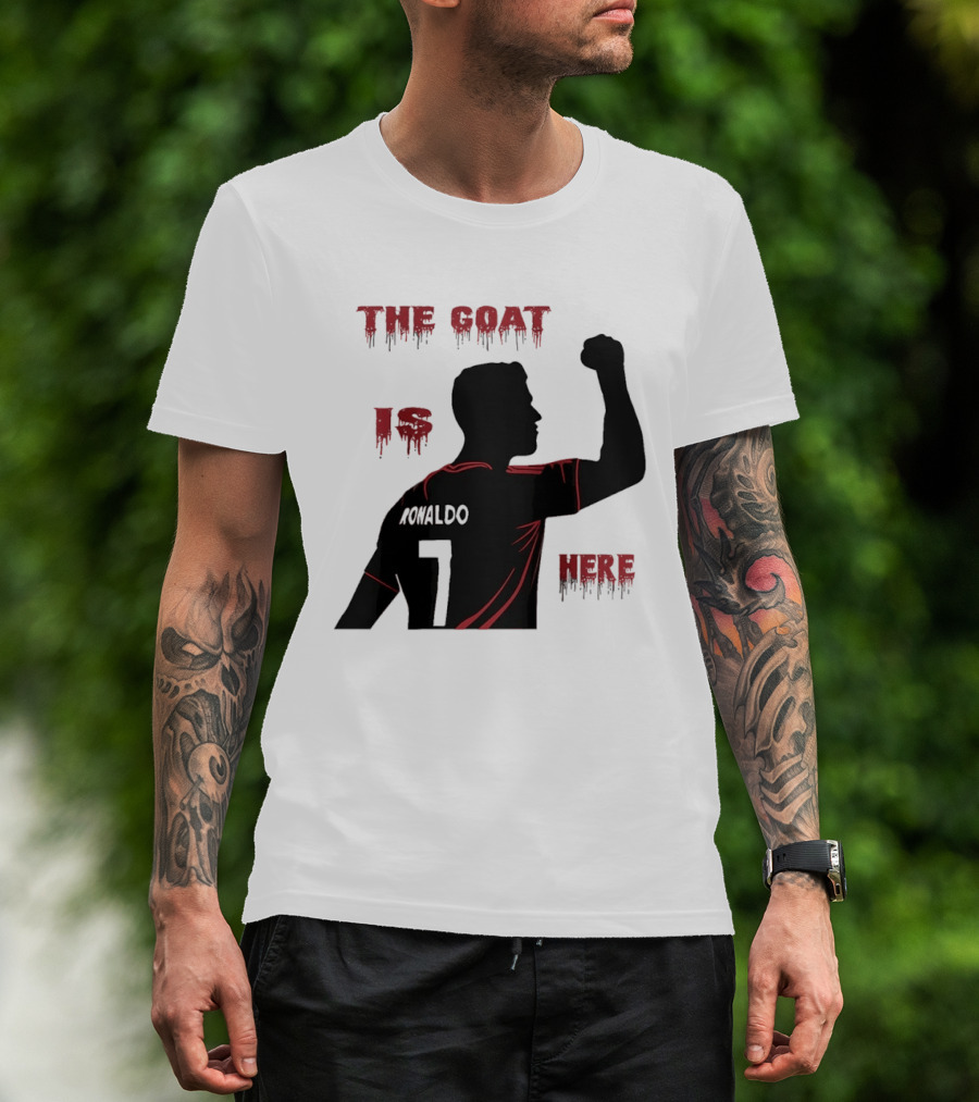 The Goat Is Here Cristiano Ronaldo 7 T-Shirt