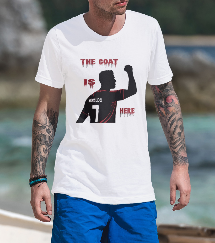 The Goat Is Here Cristiano Ronaldo 7 T-Shirt