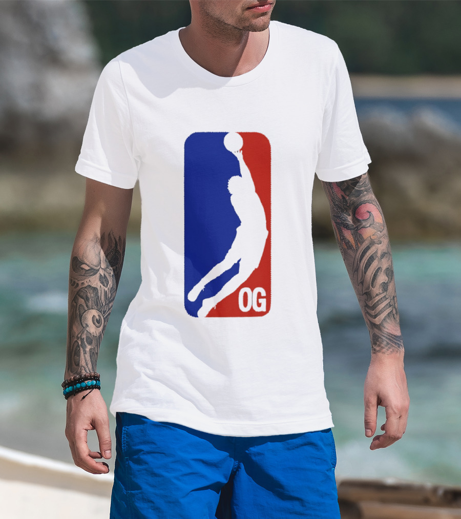 OG Anunoby NBA Basketball Icon Dunk T-Shirt