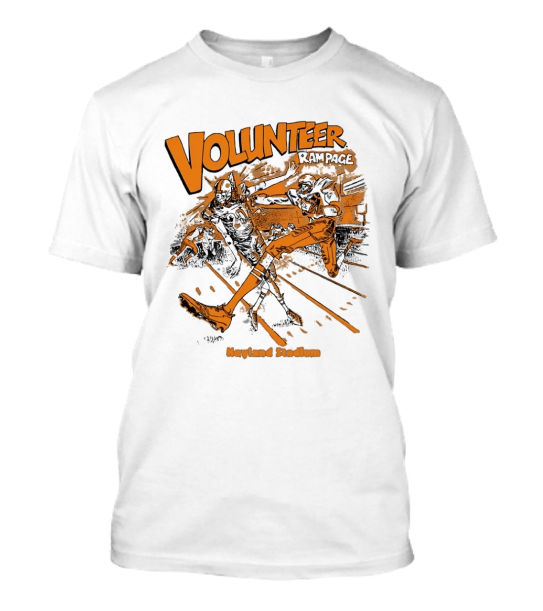 Volunteer Rampage Neyland Stadium Tennessee Volunteers T-Shirt