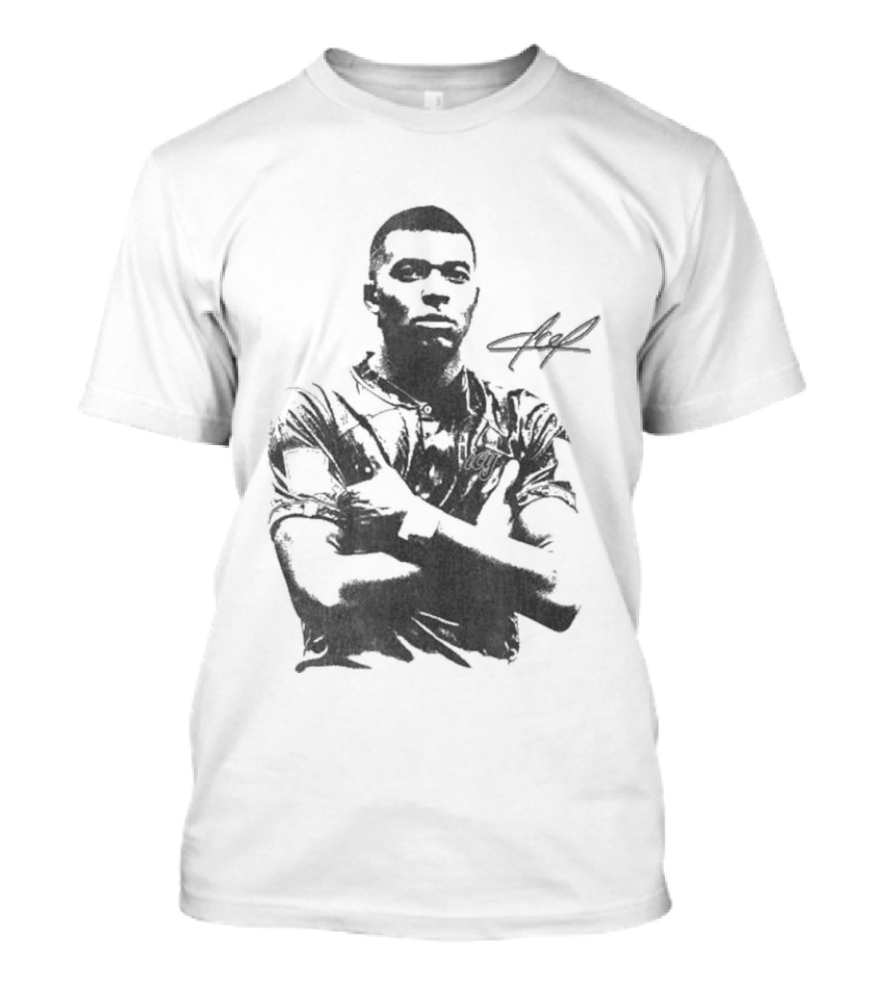 Wearicy Kylian Mbappe Signature Style Football Legend T-Shirt