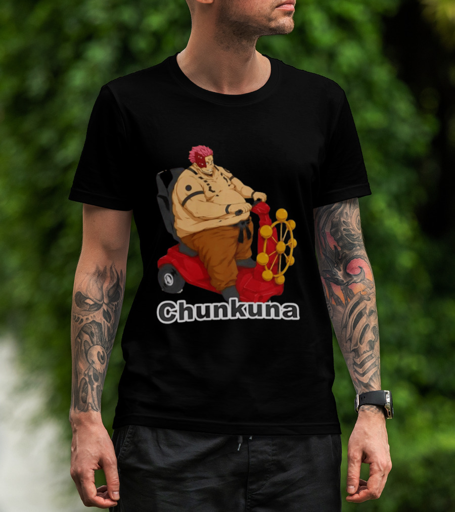 Chunkuna Jujutsu Kaisen Sukuna Parody Anime Manga T-Shirt