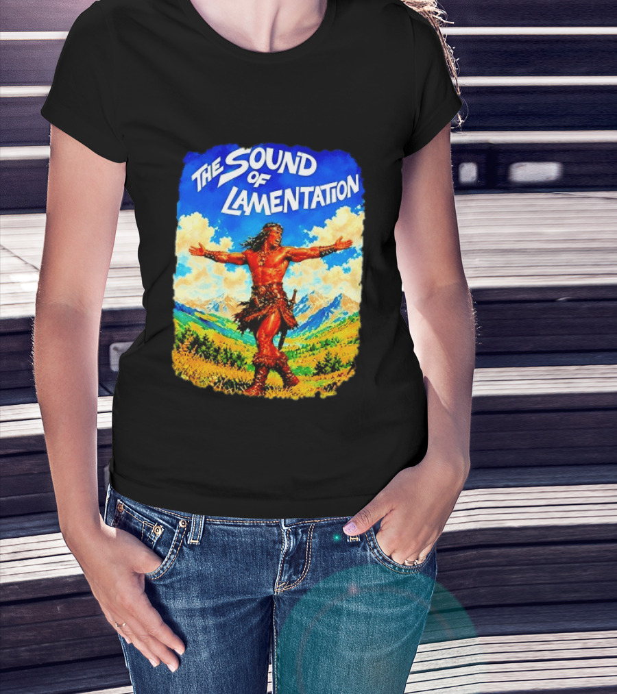 The Sound Of Lamentation Conan The Barbarian Scenic Landscape T-Shirt