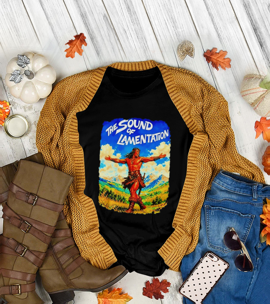The Sound of Lamentation Conan the Barbarian Scenic Landscape T-Shirt