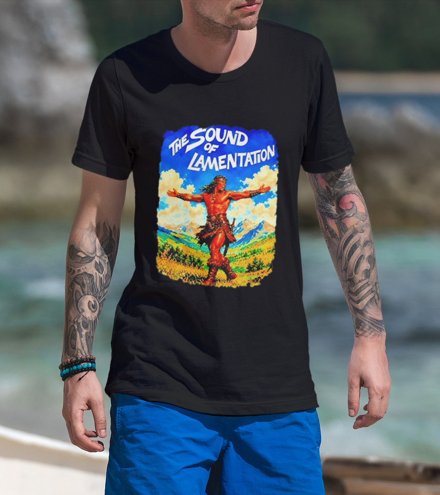 The Sound Of Lamentation Conan The Barbarian Scenic Landscape T-Shirt