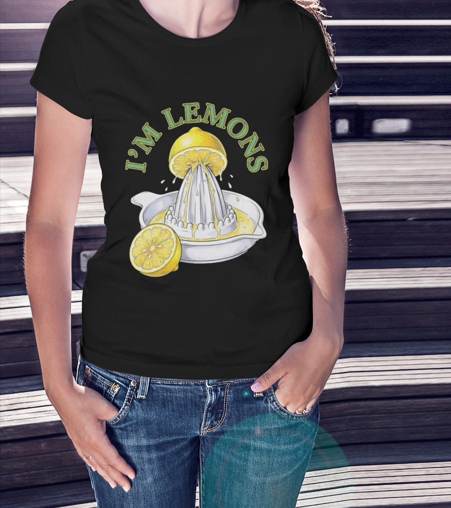 I'm Lemons Juicer And Sliced Citrus T-Shirt