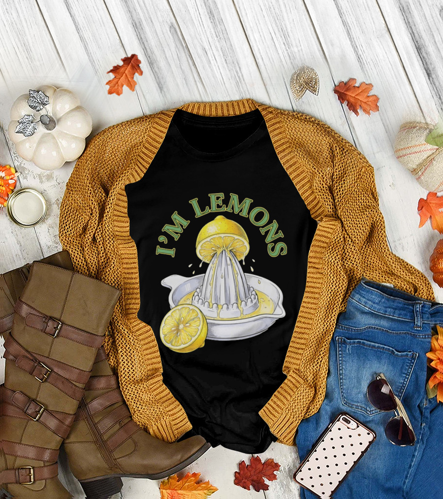 I'm Lemons Juicer and Sliced Citrus T-Shirt
