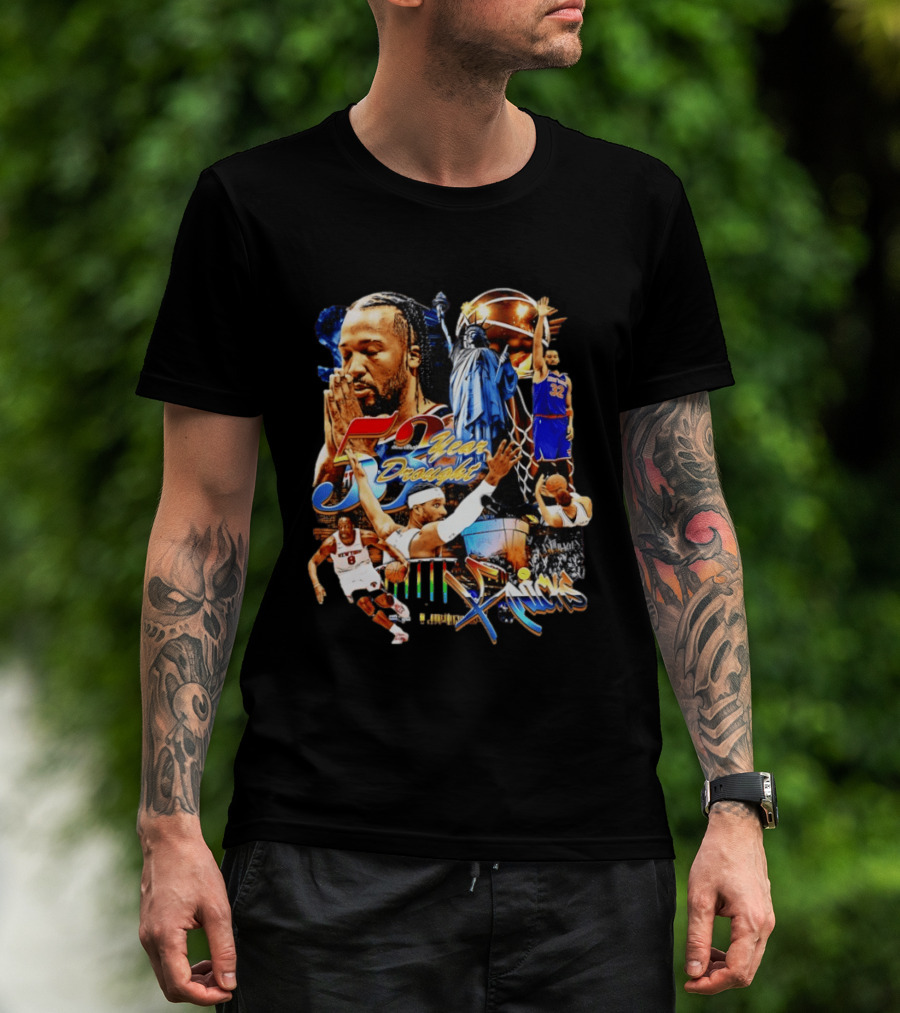 Jalen Brunson Josh Hart 53 Year Drought New York Knicks Basketball Legends T-Shirt