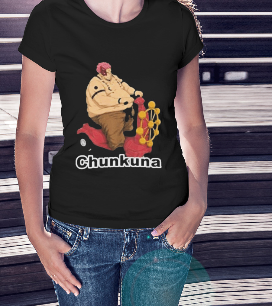 Goofyahhtees Chunkuna Riding Ferris Wheel Machine T-Shirt