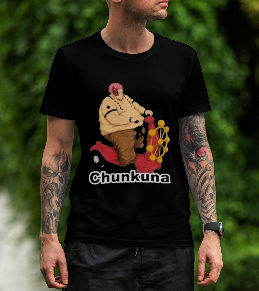 Goofyahhtees Chunkuna Riding Ferris Wheel Machine T-Shirt