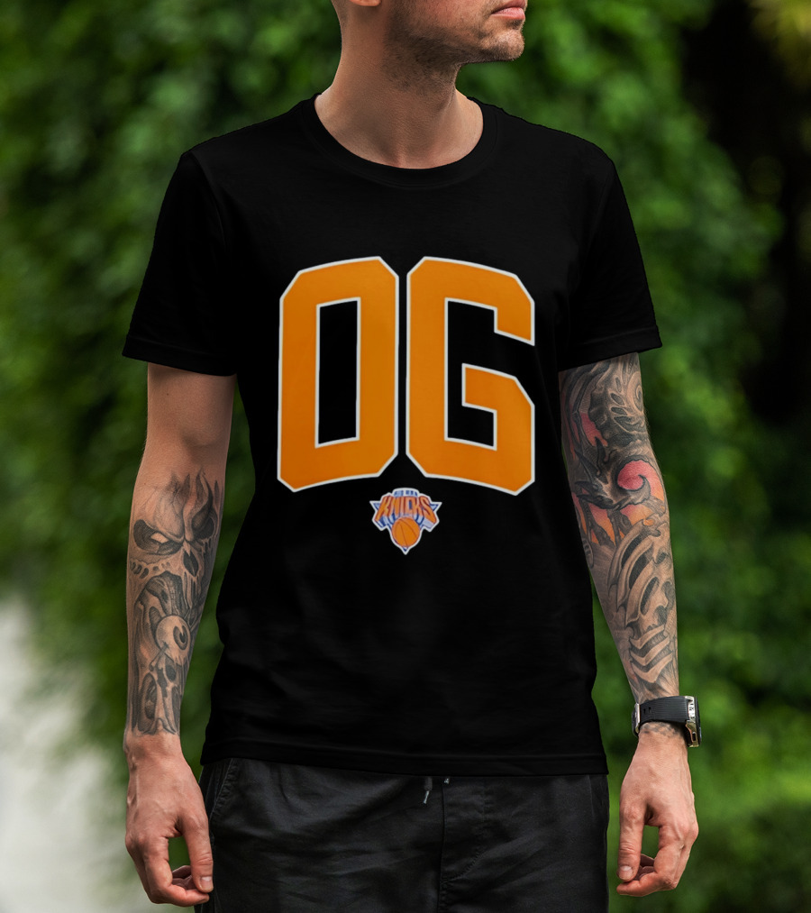 New York Knicks OG Anunoby Basketball T-Shirt