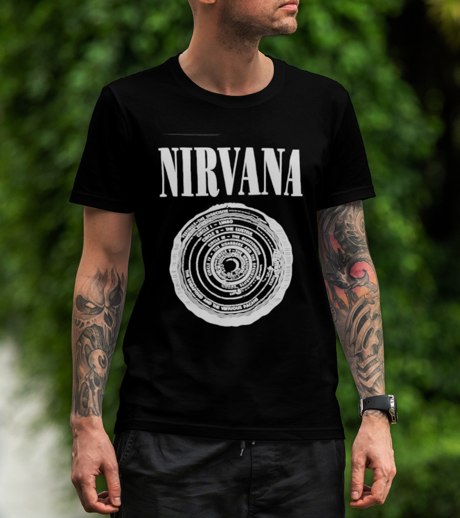 Nirvana Dante's Inferno Circles Of Hell T-Shirt