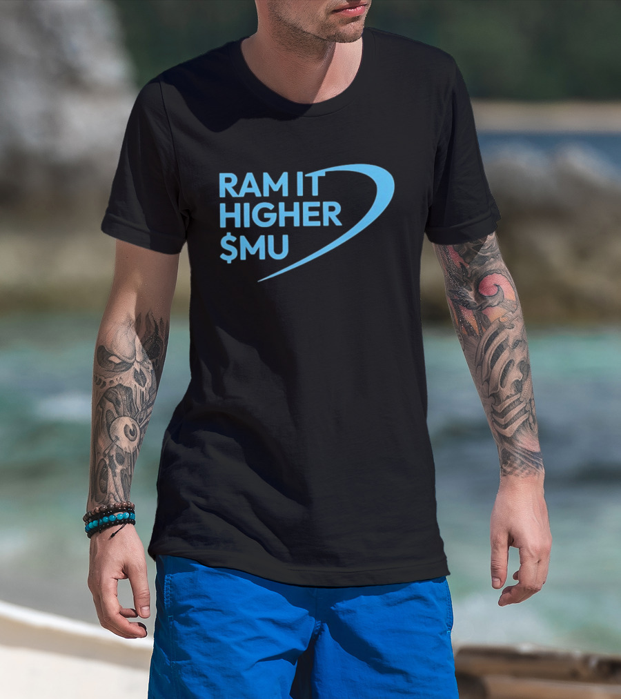 Ram It Higher $MU Micron Technology Stock Market Boost T-Shirt