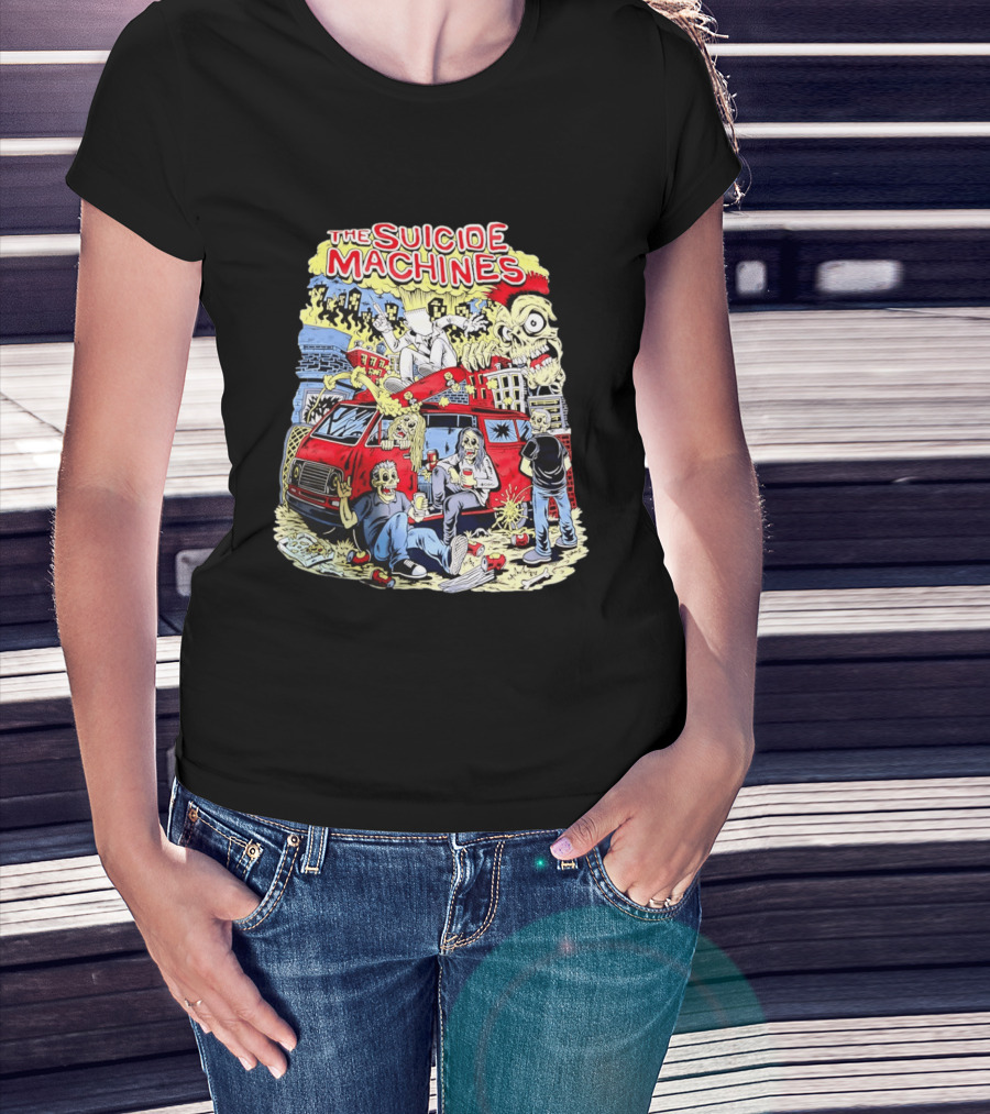 The Suicide Machines Punk Rock Zombie Van Frenzy T-Shirt