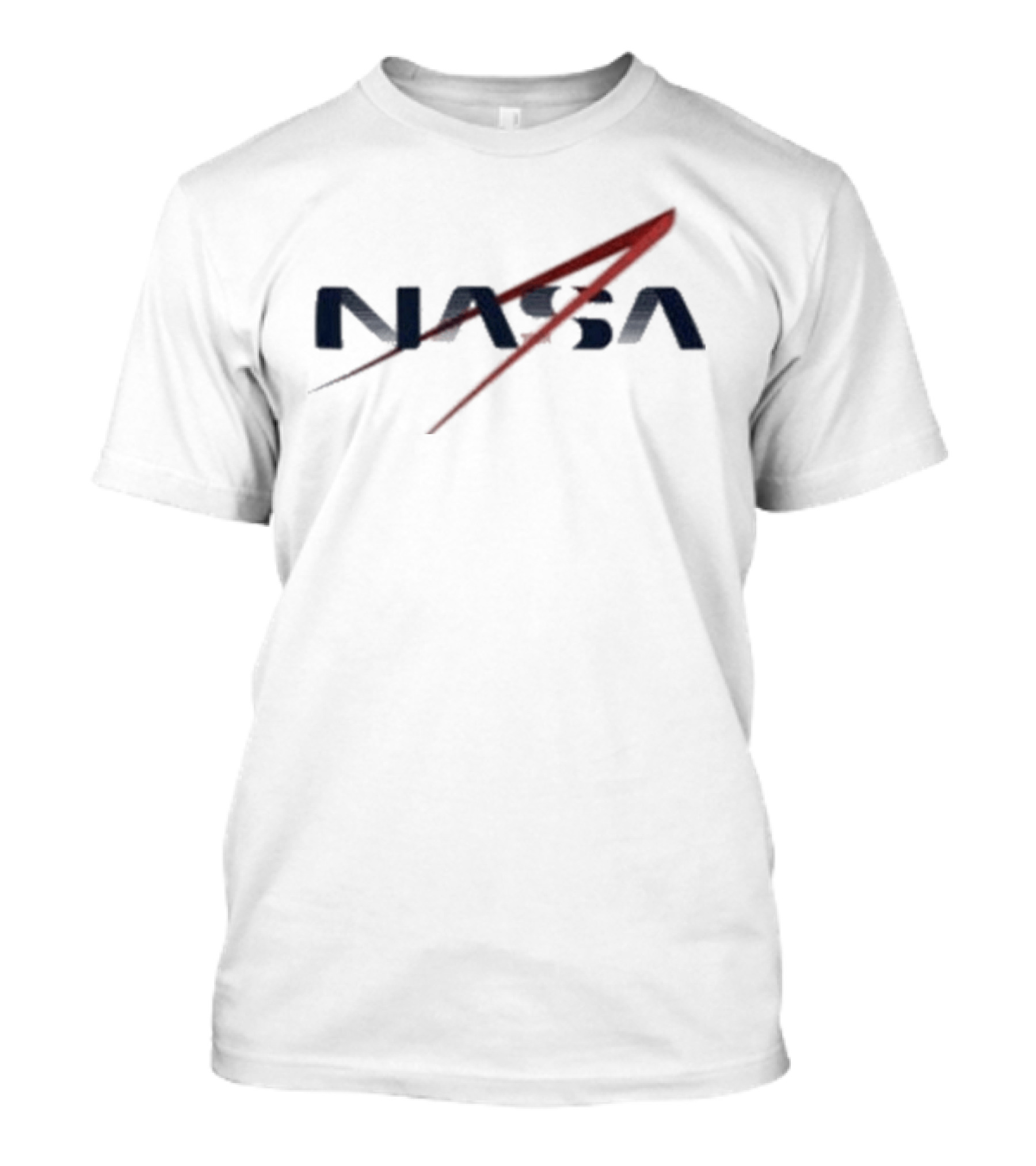 2046 NASA Redesign Ringer T-Shirt
