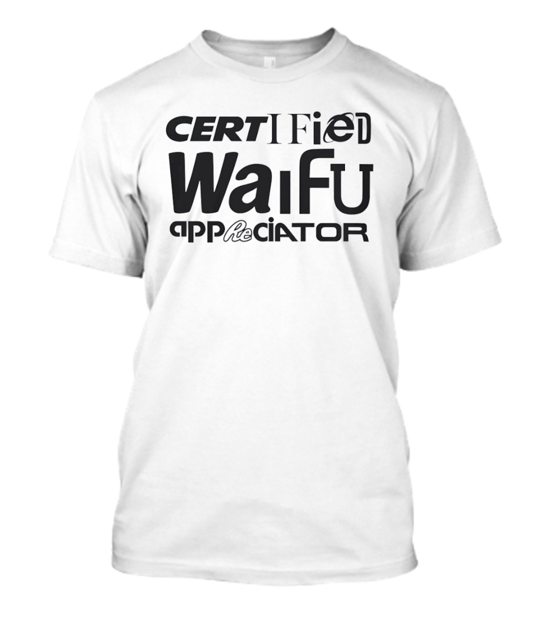 Certified Waifu Appreciator Internet Explorer T-Shirt
