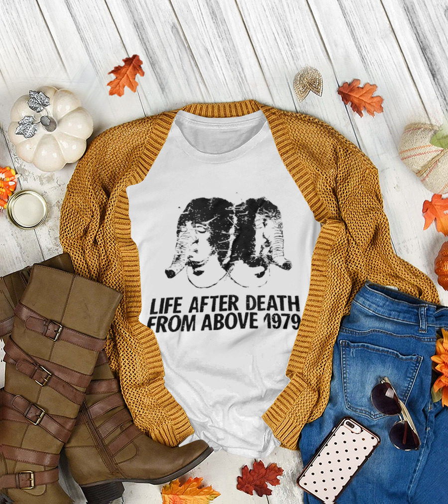 Life After Death From Above 1979 Iconic Album Cover Art with Elephant Trunks T-Shirt