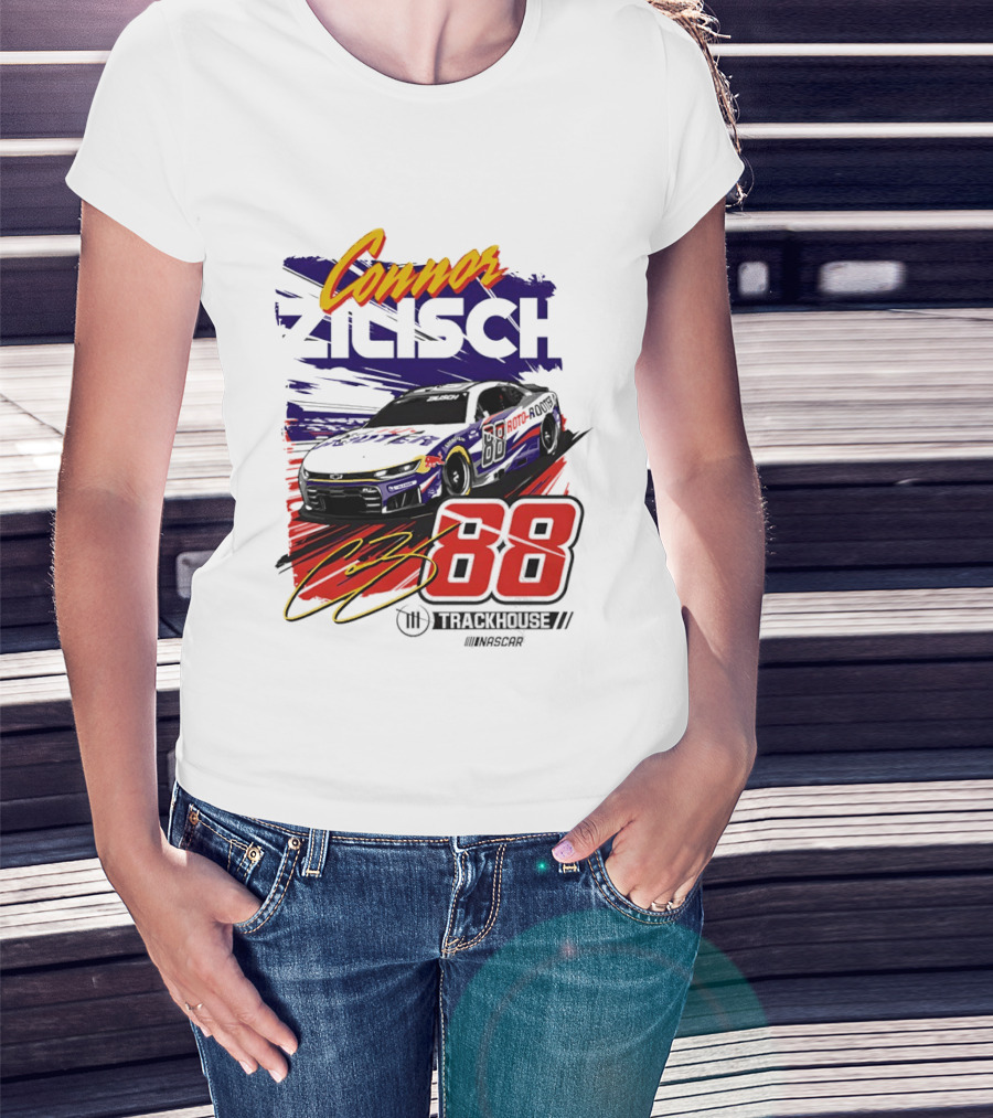 Connor Zilisch 88 Trackhouse Racing NASCAR Chevrolet Camaro Racing Apparel Merch T-Shirt