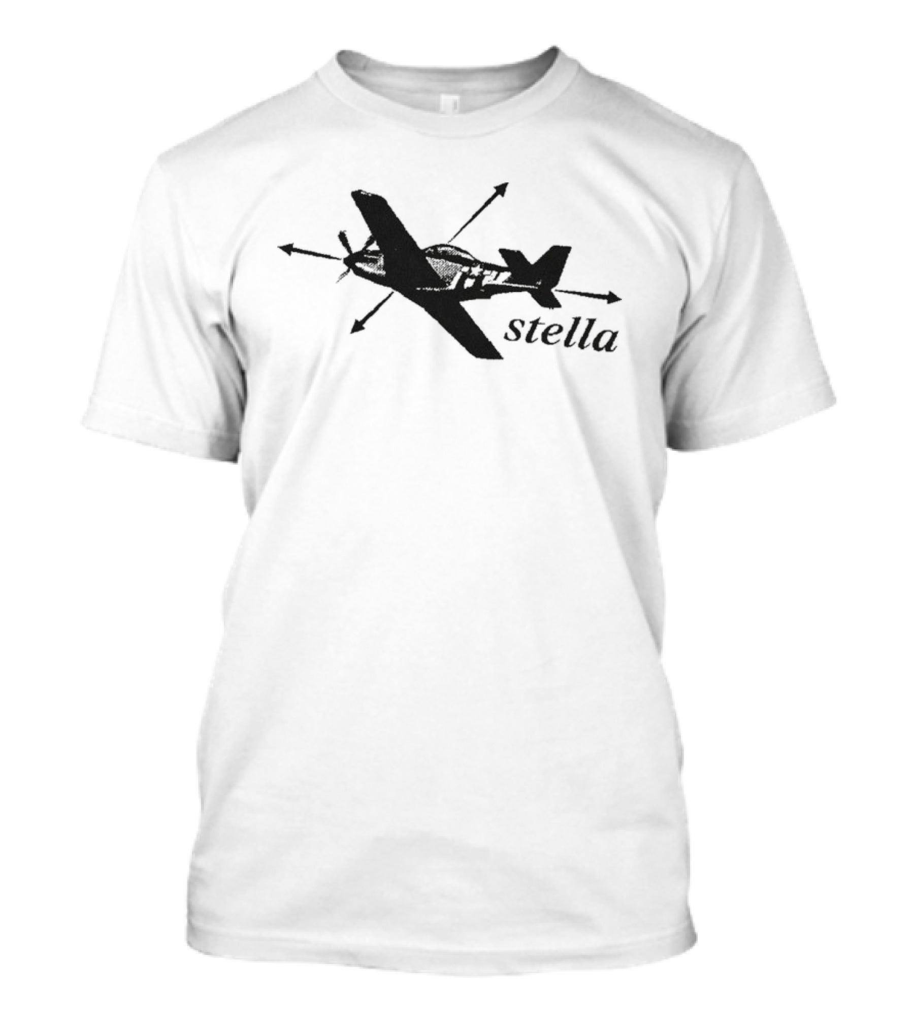 Native Estate Stella Airplane Crossed Arrows T-Shirt