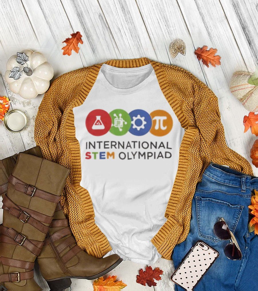 International STEM Olympiad Science Technology Engineering Mathematics T-Shirt