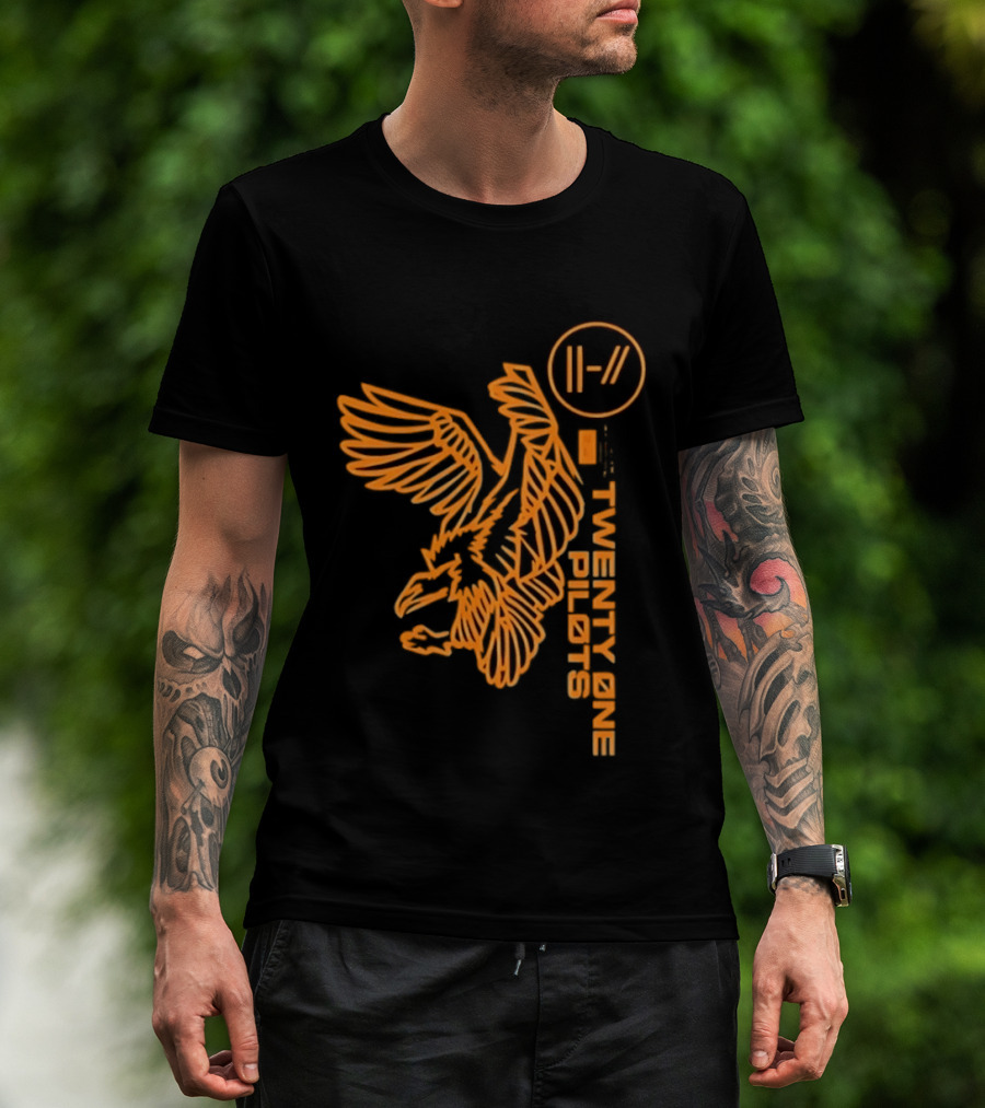Twenty One Pilots Trench Vulture Band Merch H T-Shirt