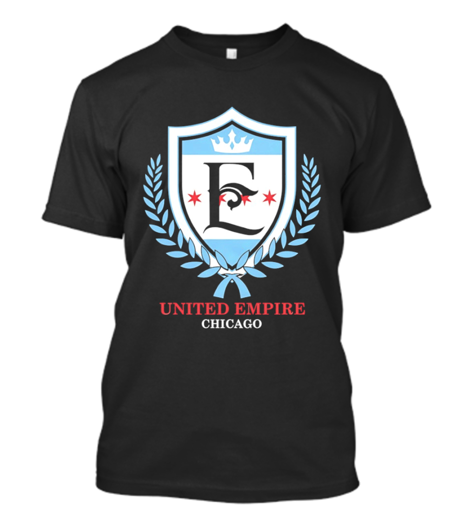 United Empire Chicago E Shield Stars Crown Laurel T-Shirt