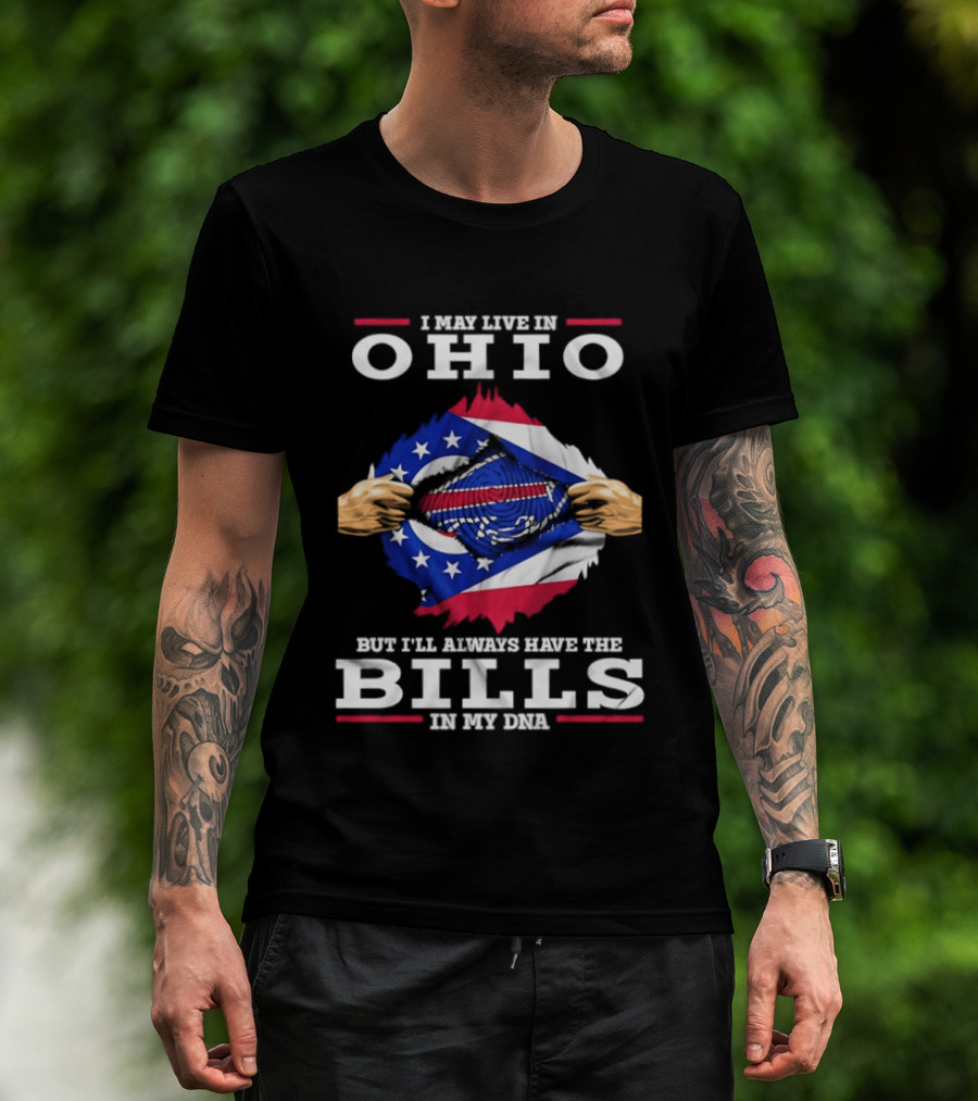 Ohio Pride With Buffalo Bills Spirit In My DNA T-Shirt