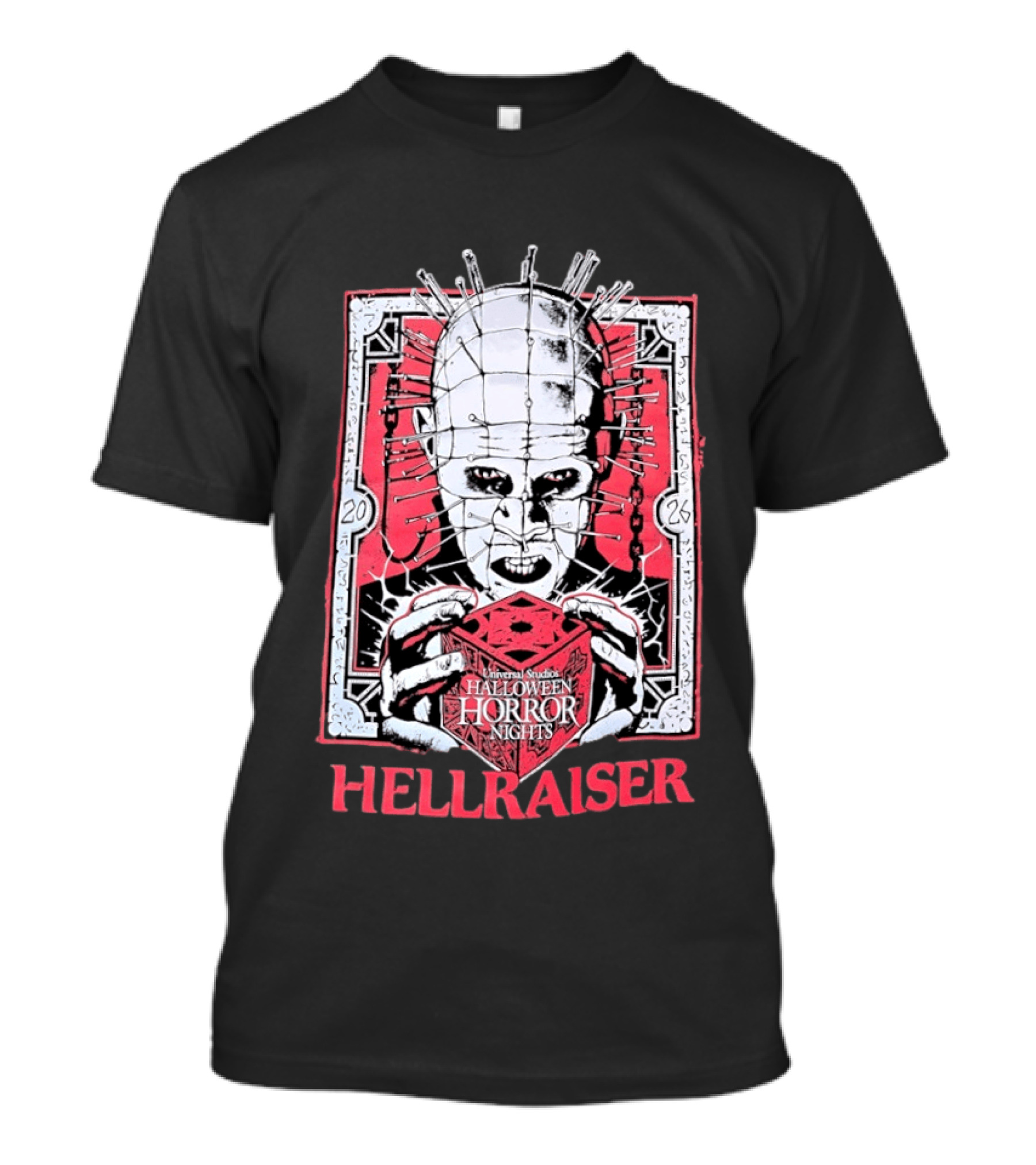 Universal Studios Halloween Horror Nights 2026 Pinhead Hellraiser T-Shirt